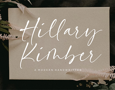 Hillary Kimber Handwritten Font