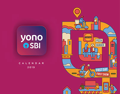 SBI BANK YONO CALENDER 2019