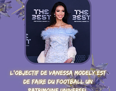 Vanessa Modely fait du football un patrimoine universel