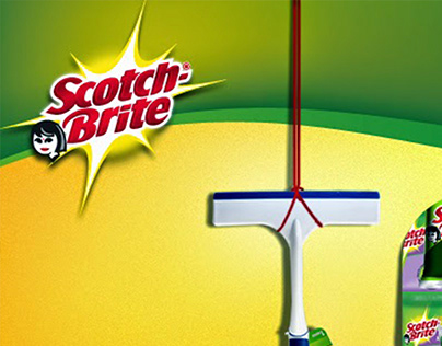 Scotch Brite Banners and posts