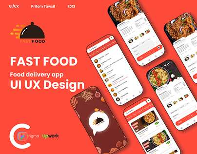 Food Delivery App UI UX Design