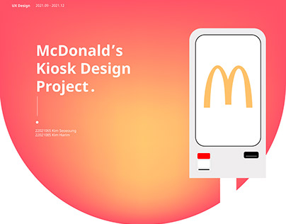 Mcdonald's Kiosk UX Design Project
