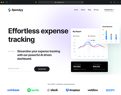 Spendyy - Tracking your cashflow with AI