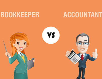Difference between an Accountant & Bookkeeper?