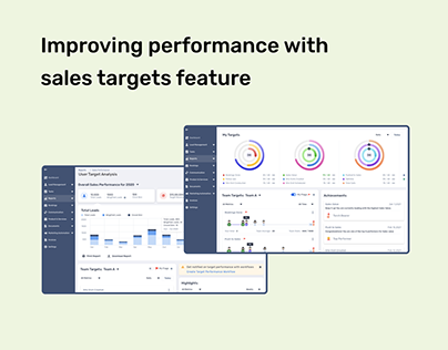 Sales Target Feature