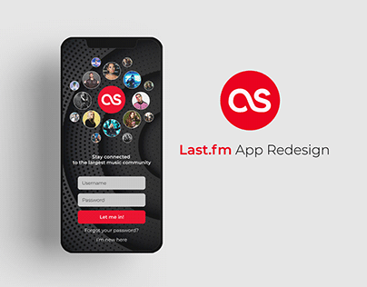 Lastfm App Redesign (Study case)