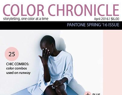 Color Chronicle Magazine (mock project)