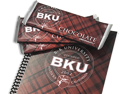 BKU Booklet & Candy Bar Wraps