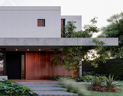 Asymmetrical House