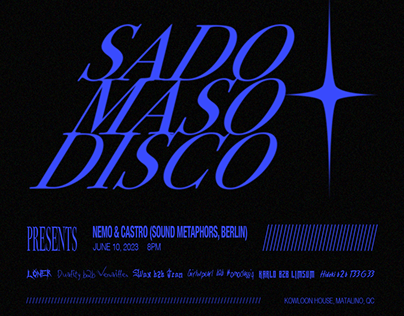 Sado Maso Disco Poster