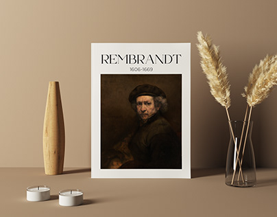 Rembrandt - Magazine design