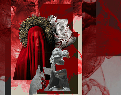 Collage Art (The Tainted Virgin)