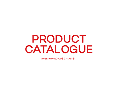 Product Catalogue for Vineeth Precious Catalysts