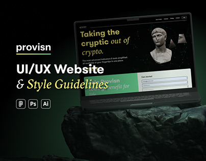 Provisn | UI/UX Website - Web3