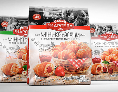 Cafe Marsel. Packaging for Croissants