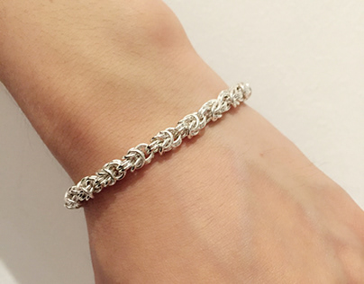 Silversmith handmade bracelet