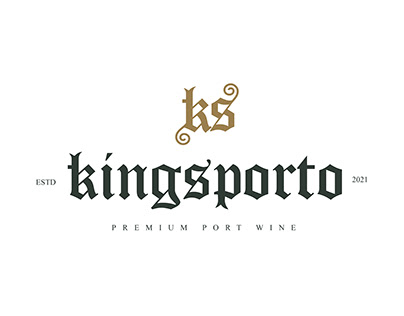 Kingsporto - Premium Port Wine Branding