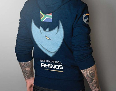 SA Rhinos Logo and Identity