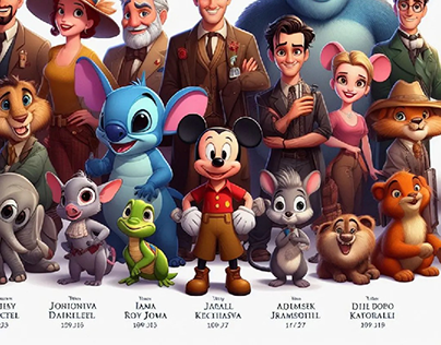 Disney Animation Characters
