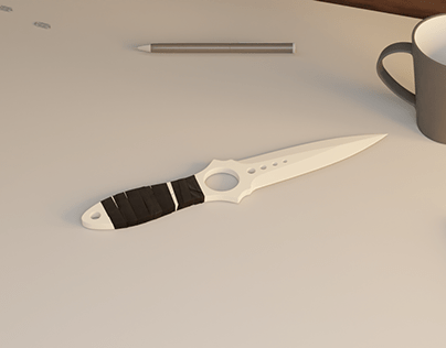 Project thumbnail - Skeleton Knife CS:GO