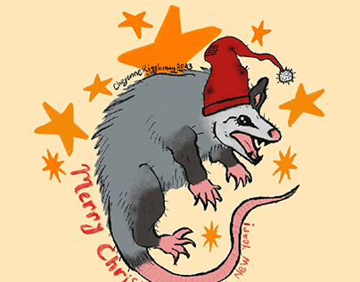 Festive Possum