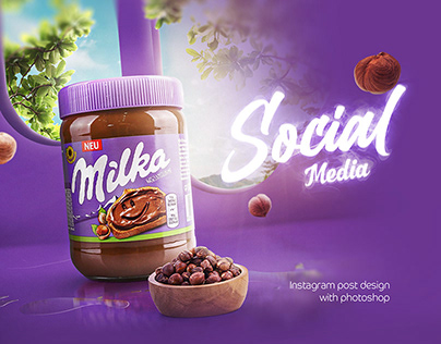 Milka - social media post