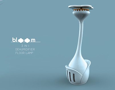 3 in 1 Dehumidifier Floor Lamp Design-bloom