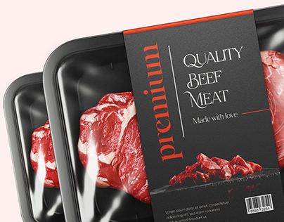 Meat Packaging Design | Label Design | Food Packaging