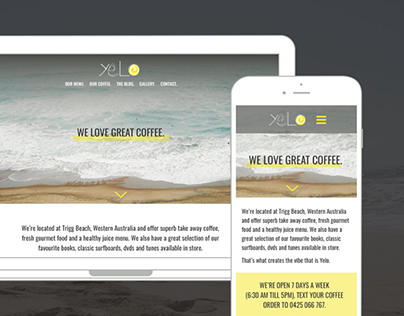 Yelo Cafe | Website