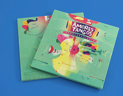 FRONTERABIERTA / AMORES TANGOS / ALBUM ART