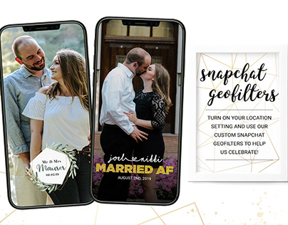 Wedding Snapchat Geofilters
