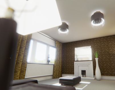 Living Room in Unreal Engine