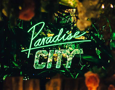 Paradise City Logo & Posters