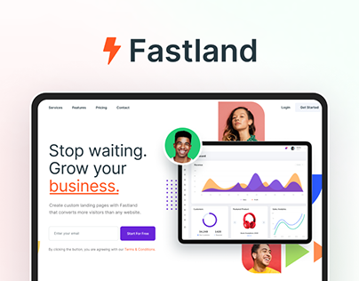 Fastland - Marketing Website
