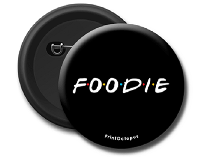 Foodie Pin Badge
