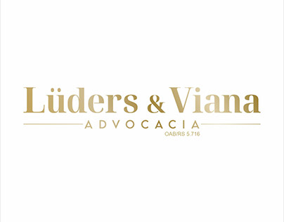Design de Logo para Lüders & Viana Advocacia