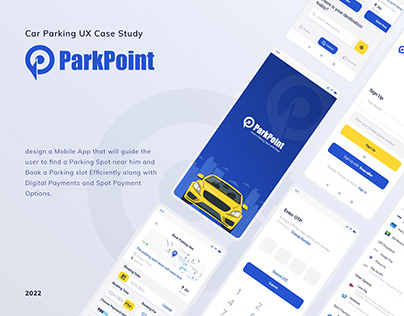 Car Parking APP UX Case Study
