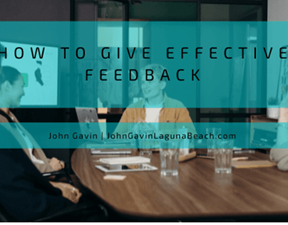 How to Give Effective Feedback