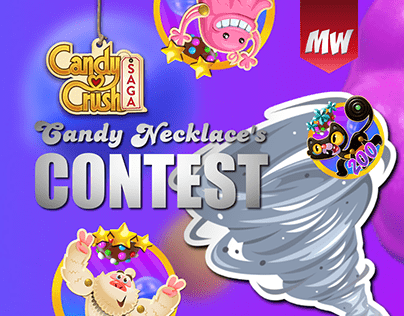 Candy Necklace Contest Concept - Candy Crush Saga