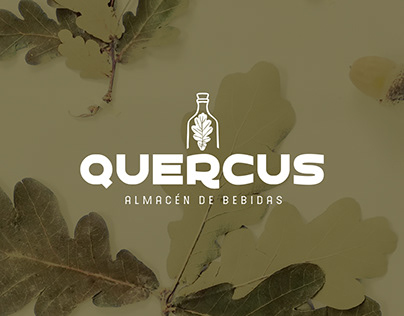 Branding: Quercus. Almacén de Bedidas.
