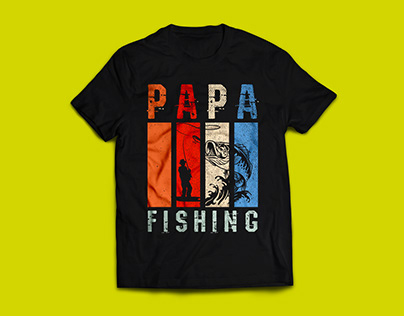 PAPA Fishing Tees Cool Design