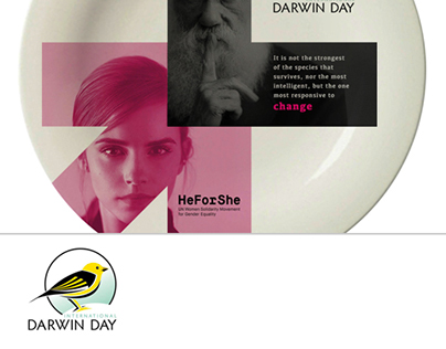 Darwin Day Commemoration Concept