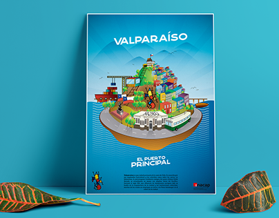 Inacap Maipú Afiche promocional Valparaíso