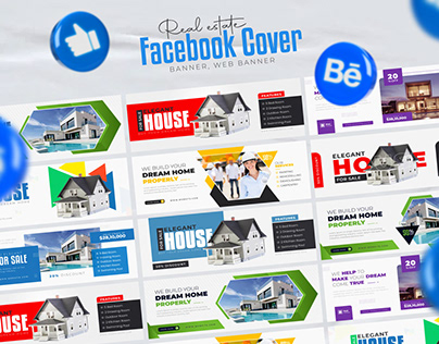 Real estate Facebook cover | Banner | Web Banner Design