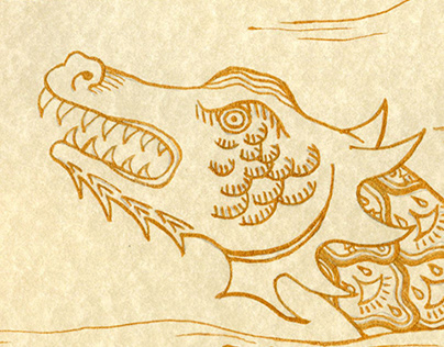 Project thumbnail - Ancient Golden Sea Monster.