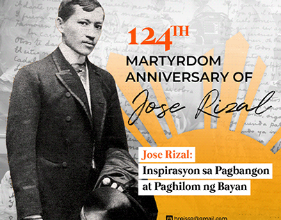 124th Martyrdom Anniversary of Jose Rizal