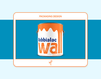 'Robbialac Wall' Packaging