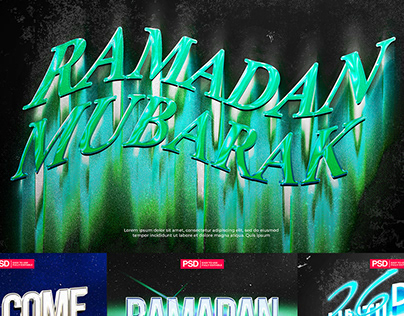 Dreamy Ramadan Editable Text Effect
