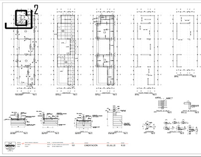 Planos Arquitectónicos (Curaduría) - CAD