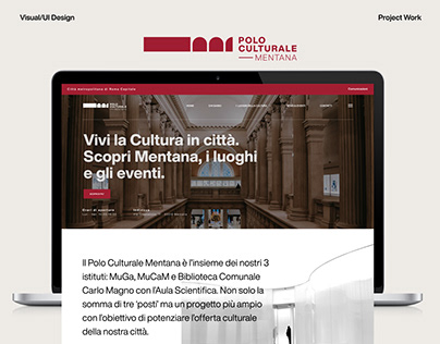 Visual/UI Design for a Cultural Brand